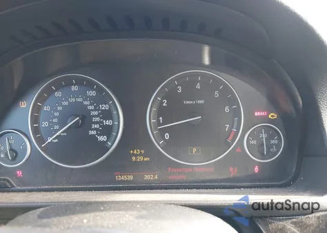 2011 BMW 535I xDrive из США, поврежденный, VIN WBAFU7C52BC870247